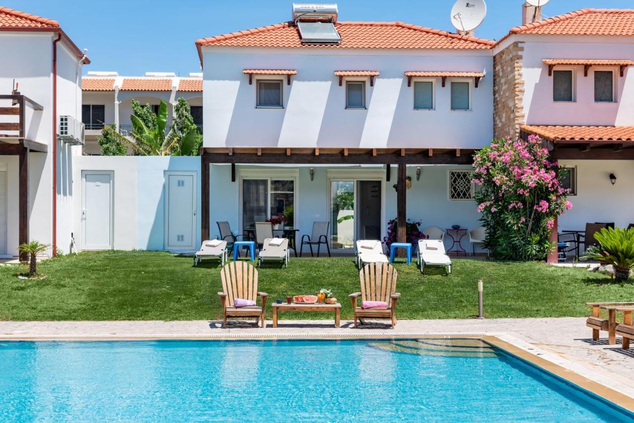 Posidonia Luxury Villas Kolympia Kolymbia Buitenkant foto