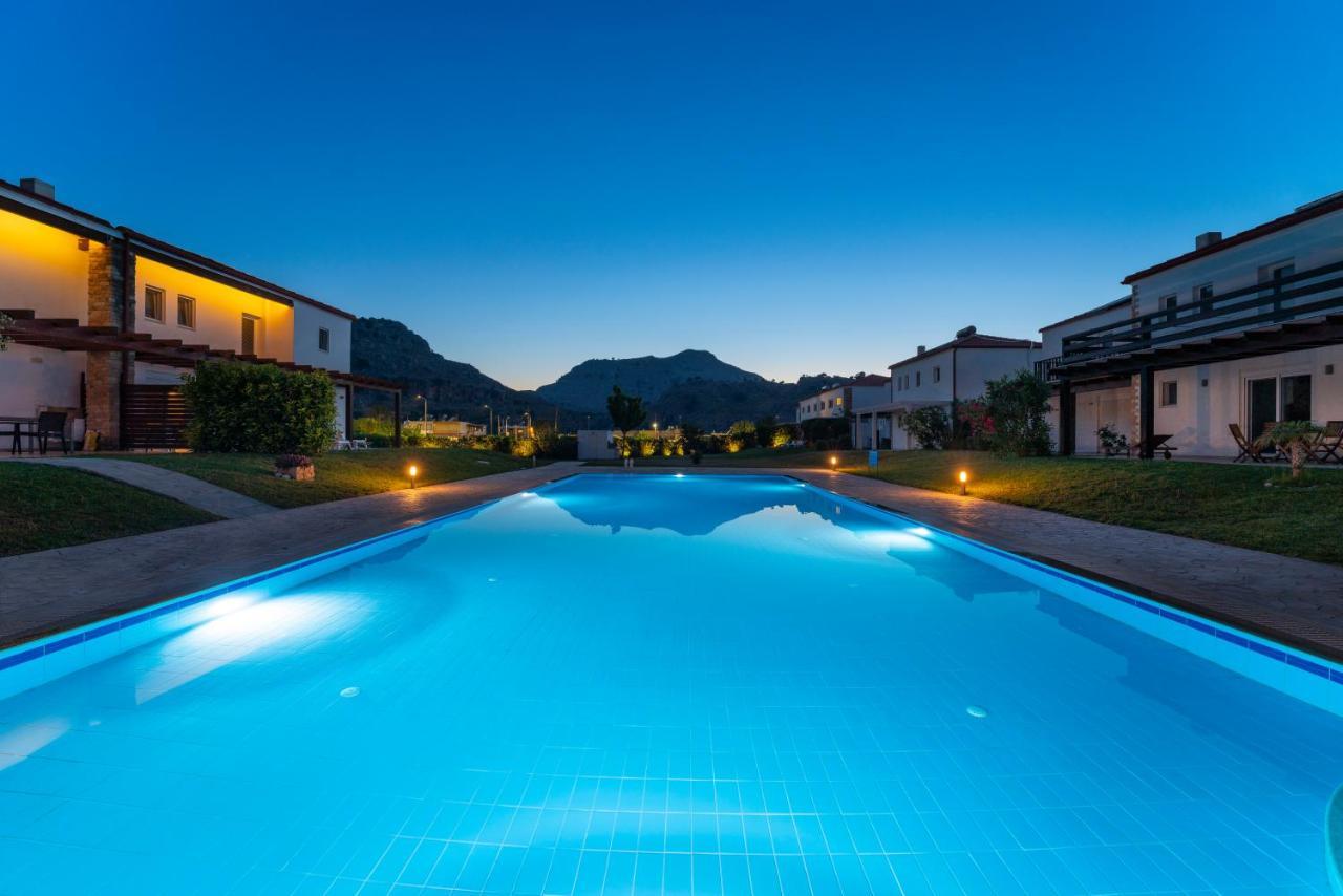 Posidonia Luxury Villas Kolympia Kolymbia Buitenkant foto