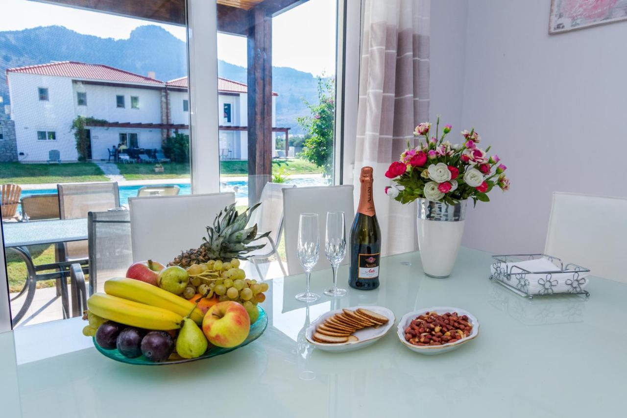 Posidonia Luxury Villas Kolympia Kolymbia Buitenkant foto