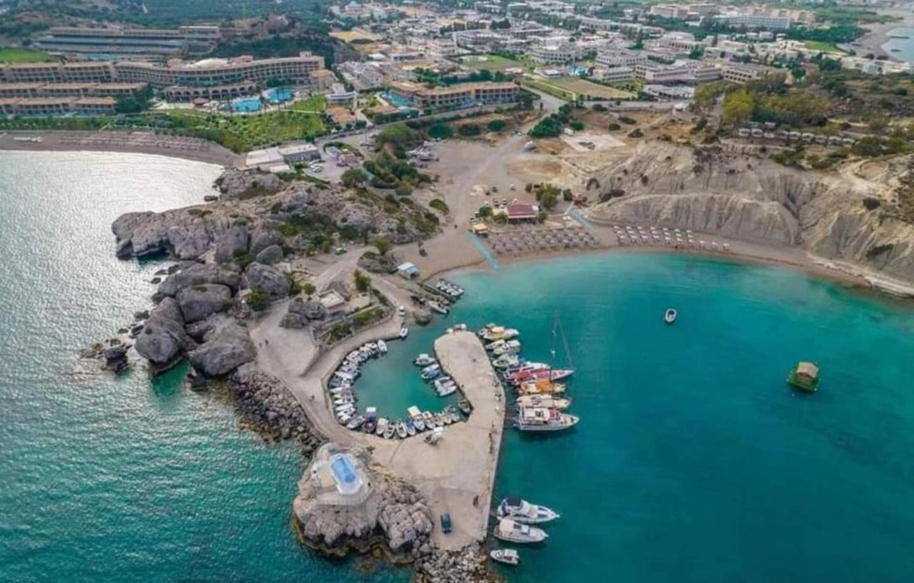 Posidonia Luxury Villas Kolympia Kolymbia Buitenkant foto