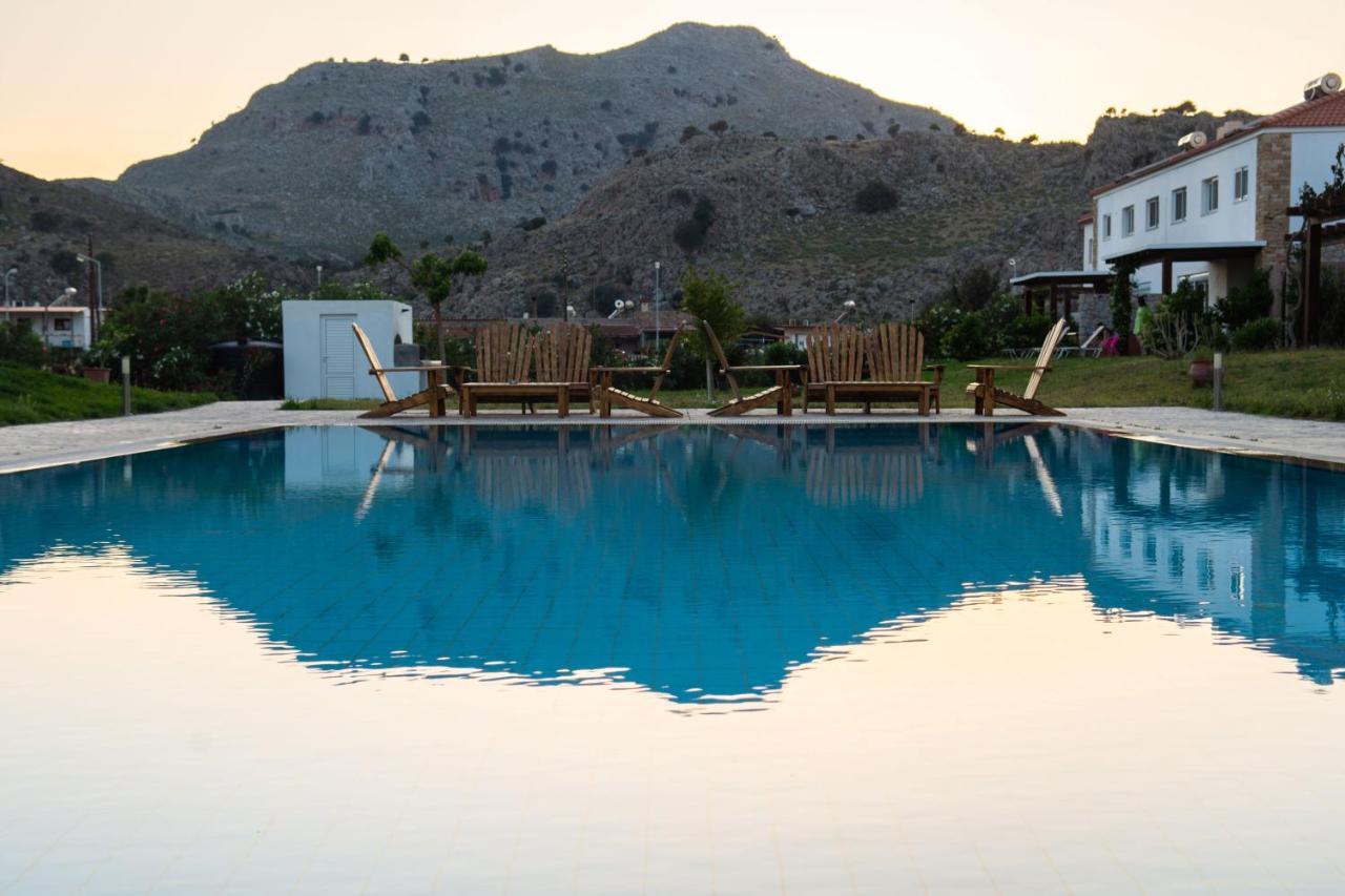 Posidonia Luxury Villas Kolympia Kolymbia Buitenkant foto
